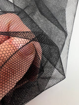 Polyamide Mesh Black Blue