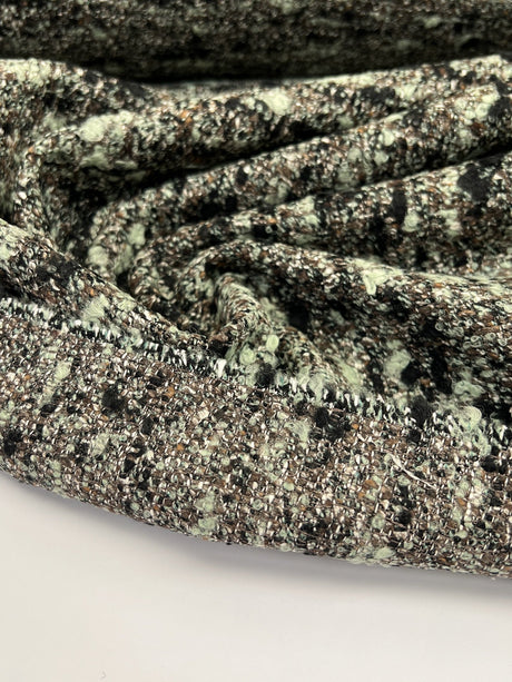 Wool Bouclé Multicolor Woven