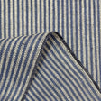 Pure Linen Yarn-Dyed Stripe Indigo