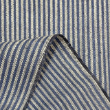 Pure Linen Yarn-Dyed Stripe Indigo