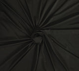 Black Nylon Spandex Activewear Jersey Knit