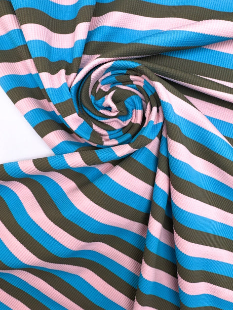 Striped Polyamide Elastane Knit