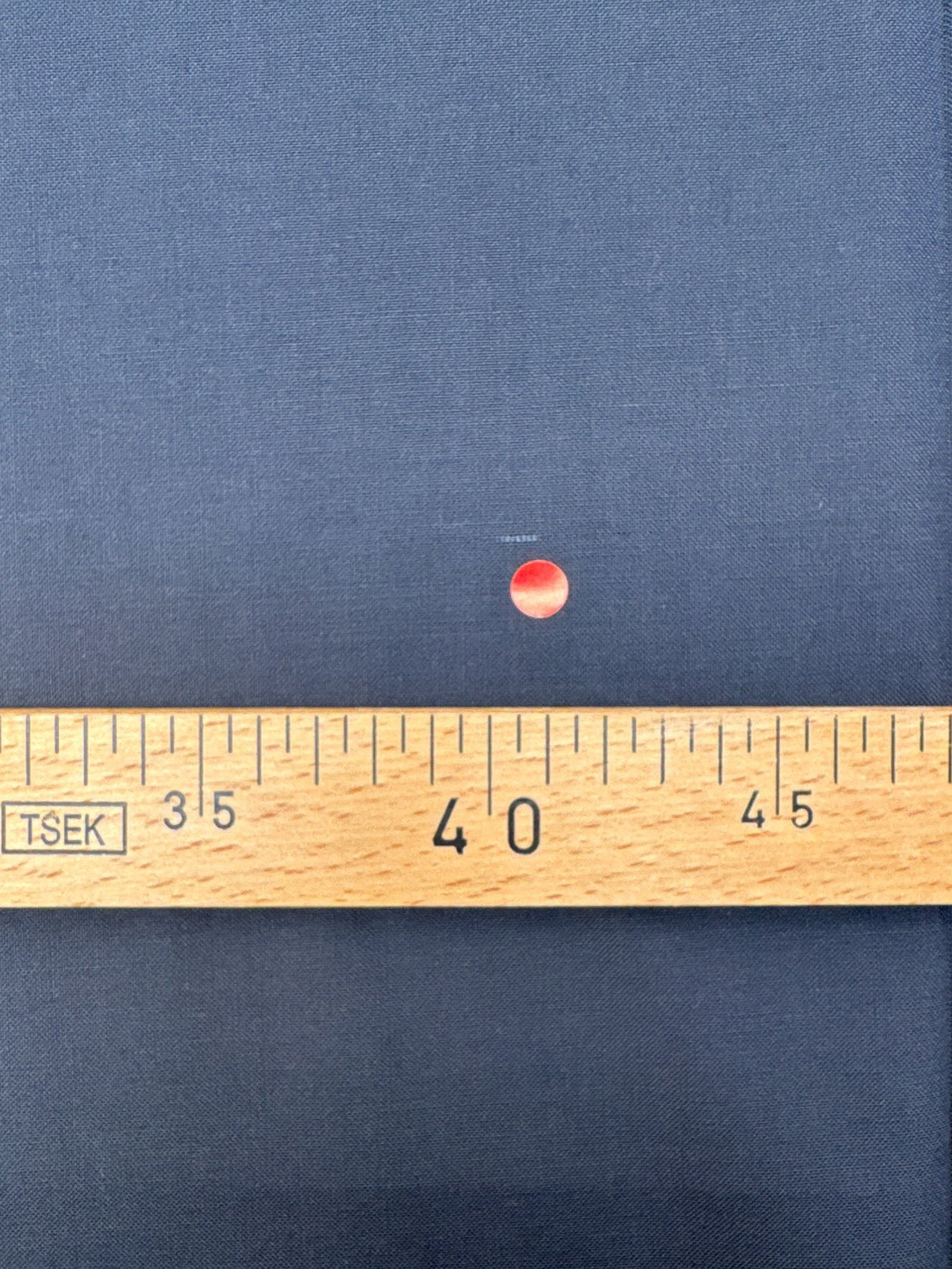 Blue Wool Polyamide Suiting Fabric