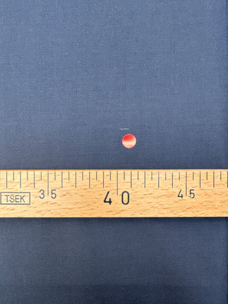 Blue Wool Polyamide Suiting Fabric