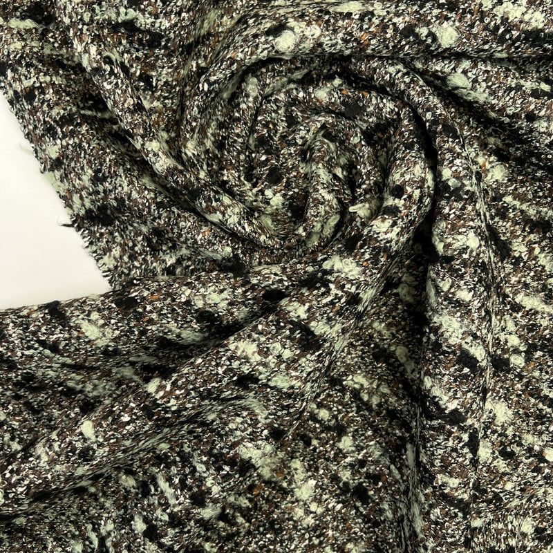 Wool Bouclé Multicolor Woven