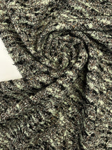 Wool Bouclé Multicolor Woven