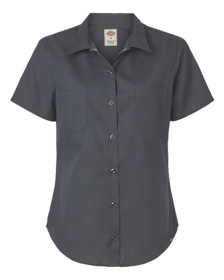 Dickies Women's Industrial Short Sleeve Work Shirt