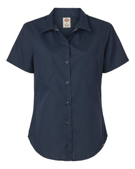 Dickies Women's Industrial Short Sleeve Work Shirt