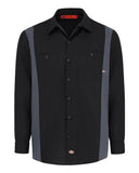 Dickies Men's Industrial Colorblocked Long Sleeve Shirt