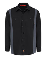 Dickies Men's Industrial Colorblocked Long Sleeve Shirt
