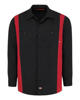 Dickies Men's Industrial Colorblocked Long Sleeve Shirt