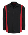 Dickies Men's Industrial Colorblocked Long Sleeve Shirt