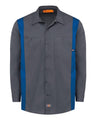 Dickies Men's Industrial Colorblocked Long Sleeve Shirt