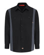 Dickies Men's Tall Industrial Colorblocked Long Sleeve Shirt