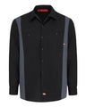 Dickies Men's Tall Industrial Colorblocked Long Sleeve Shirt