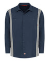 Dickies Men's Tall Industrial Colorblocked Long Sleeve Shirt