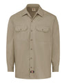 Dickies Men's Heavyweight Cotton Long Sleeve Shirt