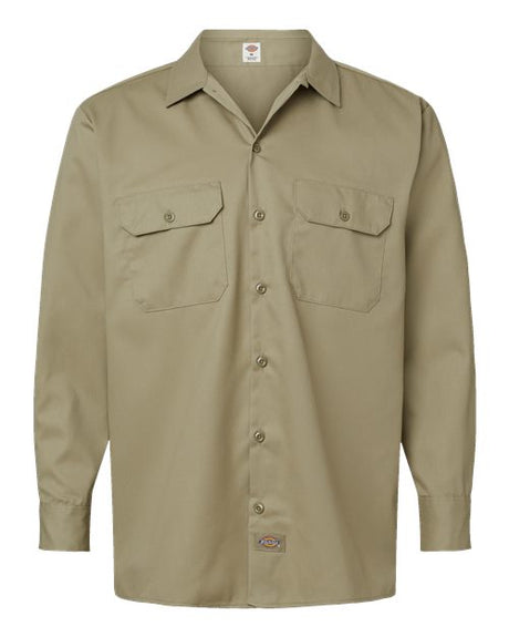Dickies Men's Long Sleeve Work Shirt