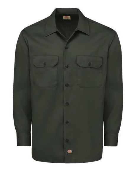 Dickies Men's Long Sleeve Work Shirt