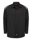 Dickies Men's Long Sleeve Performance Team Shirt