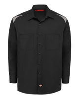 Dickies Men's Long Sleeve Performance Team Shirt
