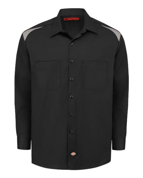 Dickies Men's Long Sleeve Performance Team Shirt