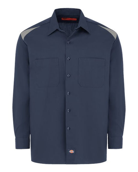 Dickies Men's Long Sleeve Performance Team Shirt