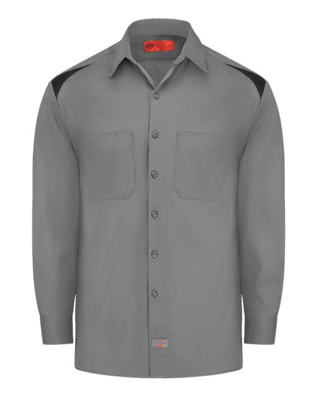 Dickies Men's Long Sleeve Performance Team Shirt