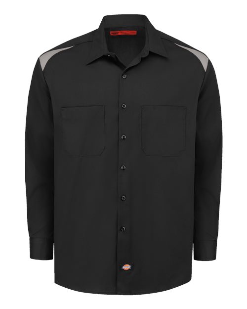 Dickies Men's Tall Long Sleeve Performance Team Shirt
