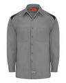 Dickies Men's Tall Long Sleeve Performance Team Shirt
