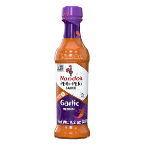 NANDO'S GARLIC PERI PERI SAUCE 9.2 OZ BOTTLE