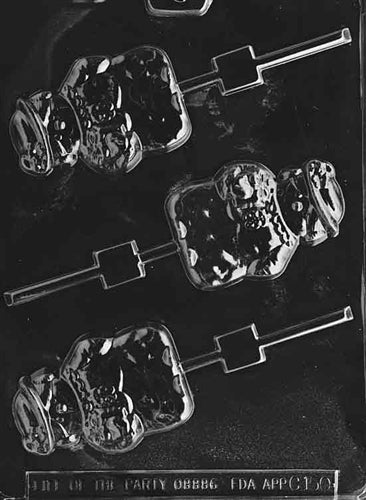Mrs. Snowman Lolly Chocolate Mold