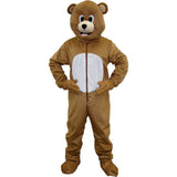 Brown Bear Mascot Costume - Kids & Adults