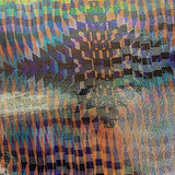 Hologram 4-Way Poly Spandex Dazzle Puzzle Fabric