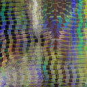 Hologram 4-Way Poly Spandex Dazzle Puzzle Fabric