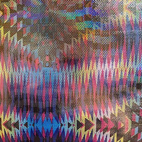 Hologram 4-Way Poly Spandex Dazzle Puzzle Fabric
