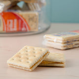 Lance Captain's Wafers Grilled Cheese Sandwich Crackers 20 Count Box - 6/Case