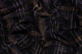 Plaid Double Knit Jacquard Stretch Fabric