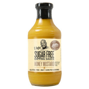 G HUGHES SUGAR FREE HONEY MUSTARD DIPPING SAUCE 18 OZ BOTTLE