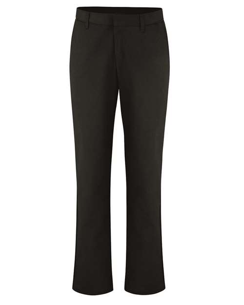 Women's extended flat front work pants