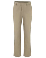 Women's Industrial Flat Front Pants - Extended Sizes