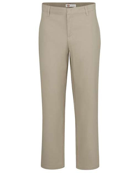 Dickies Women's Plus Size Premium Flat Front Pants