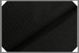 Black Vegan 1/4" Stripe Polyester Fabric - Black Stripe, 60" Width (1 Yard)