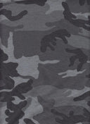 French Terry Camouflage Print Fabric 1 Yard Soft Stretch Cozy Texture 58/60" Wide