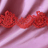Corded Lace Trimming Embroidered Mesh