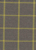 1 Yard Charcoal Double Knit Jacquard Window Pane Yarn Dyed Plaid Fabric 58/60" Wide