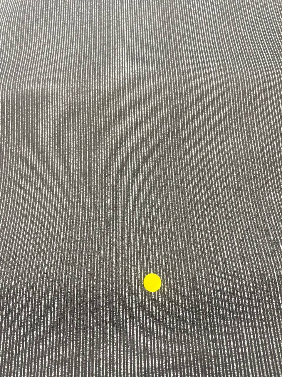 Cotton Elastane Striped Lightweight Fabric