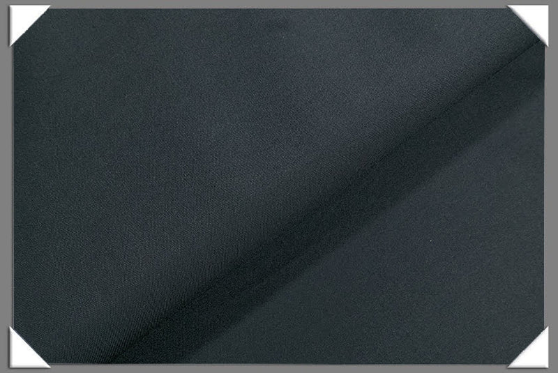 Dark Grey Vegan Sharkskin Polyester Fabric - Sharkskin Texture, 60" Width