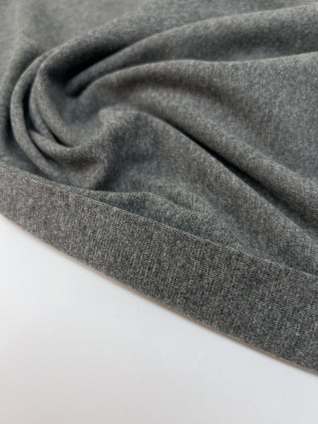 Cotton Rib Knit Melange Casualwear