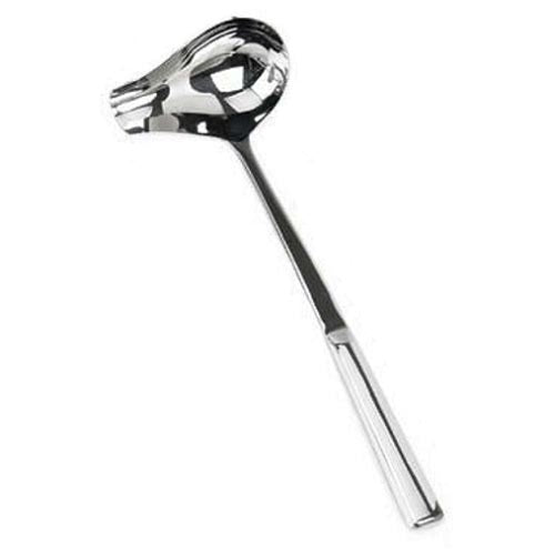 Eastern Tabletop 12" Vista Soup Ladle (with Side Spout ), Stainless Steel